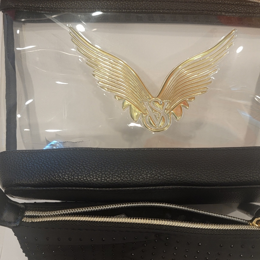 Victoria's Secret Black and Gold Winged Cosmetic Set - Picture 6 of 7